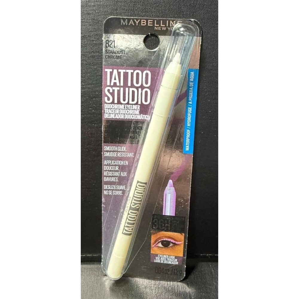 Maybelline Tattoo Studio Duochrome Eyeliner – 821 Starburst Chrome – Waterproof